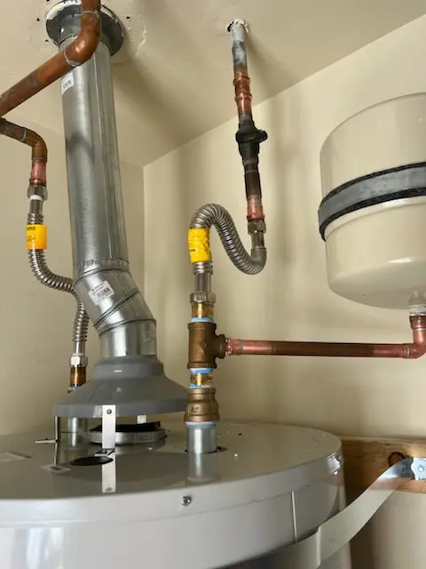 Water heater installation and plumbing repair in North Gage